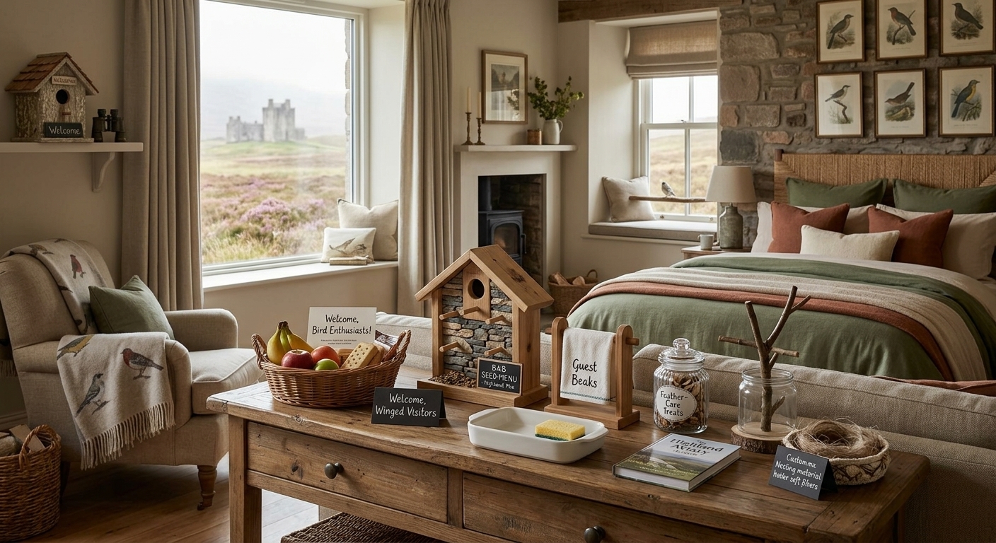 Un Bed and Beakfast confortable avec des accessoires adaptés