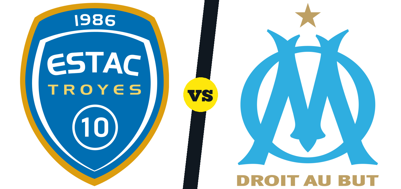 Match de foot Troyes / Olympique Marseille du 27/02 au Stade de l'Aube