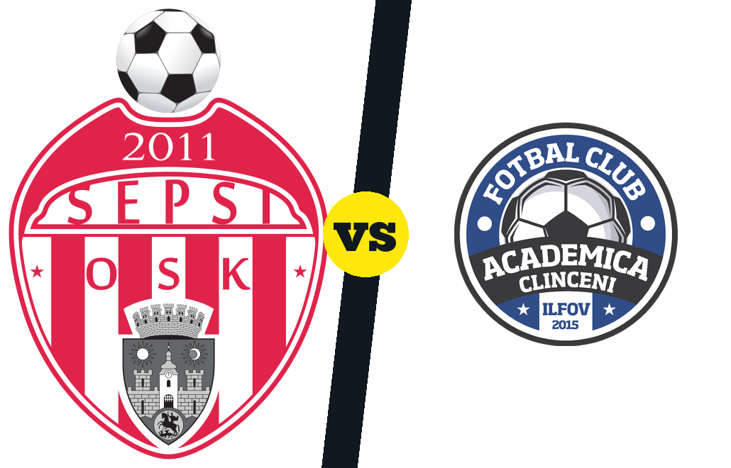 Pronostic Sepsi Academica Clinceni du 04/04 au Stadionul Municipal